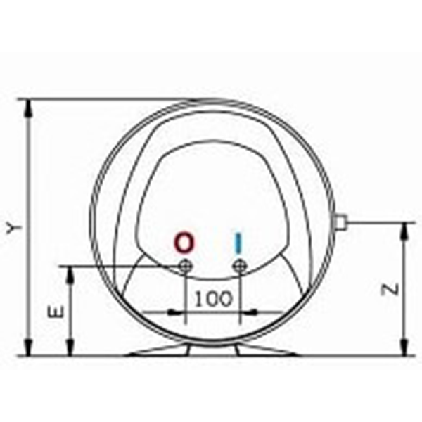 Máy nước nóng gián tiếp Pro R Ariston